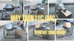 máy trộn bột lục giác