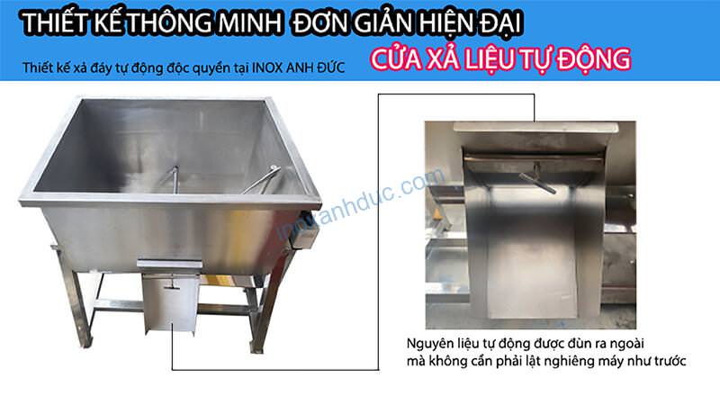 Chi tiết cấu tạo máy trộn thịt nằm ngang và hướng dẫn sử dụng, vệ sinh 19