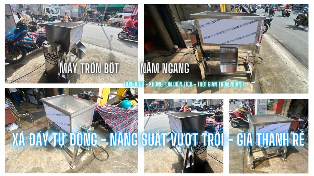 may-tron-thuc-pham-nam-ngang-cong-nghiep