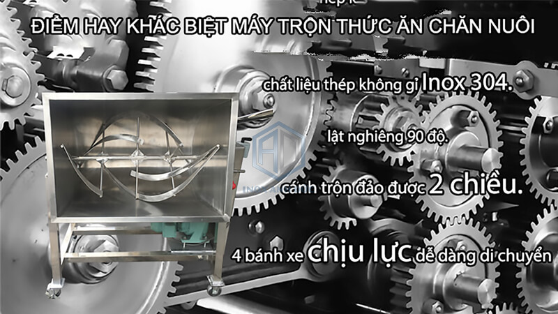 Dac Diem May Tron Thuc An Chan Nuoi