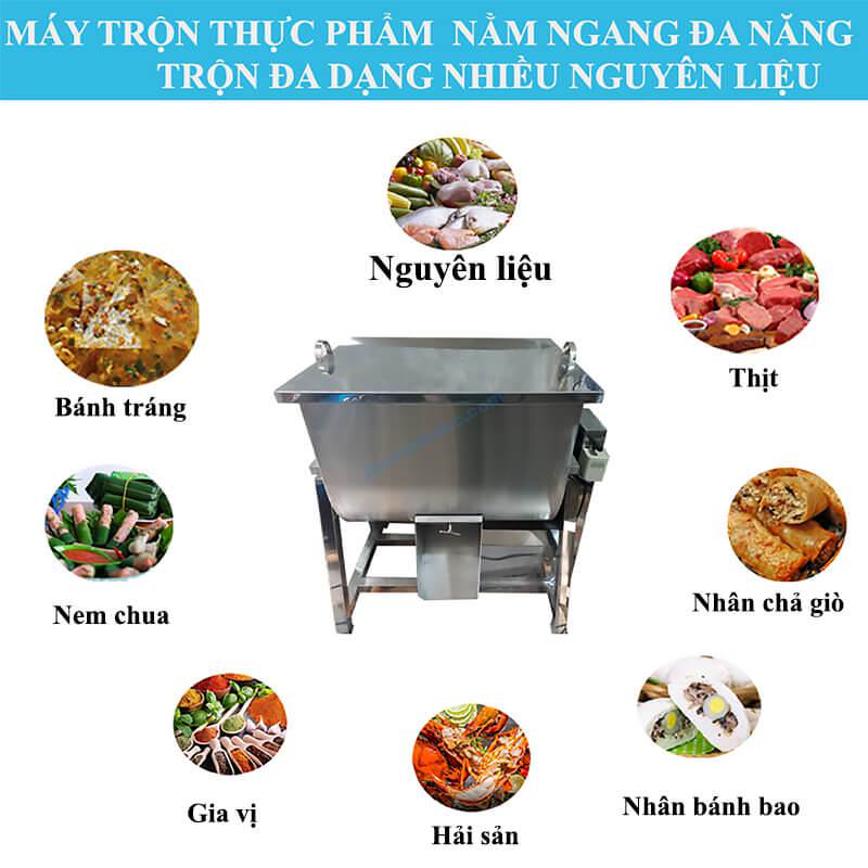 Máy trộn thịt 20Kg nằm ngang